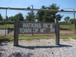 Watkins Park Sign